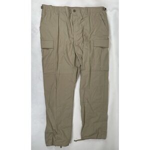 Propper  BDU Trousers Mens Size XL Flat Front Button Fly Cargo Beige NWT